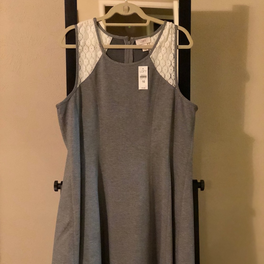 NWT Loft fit and flare dress